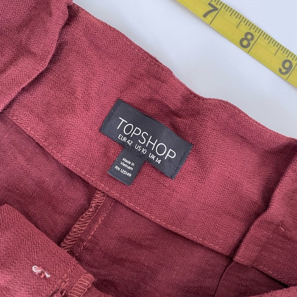 Topshop Paper Bag waist pants - Picture 3 of 6